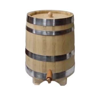 Foto 1 - Tonel de Pé - 10 Litros - Carvalho Americano