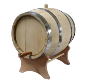 Foto 1 - Barril Tradicional - 20 Litros - Carvalho Francês Semi Novo