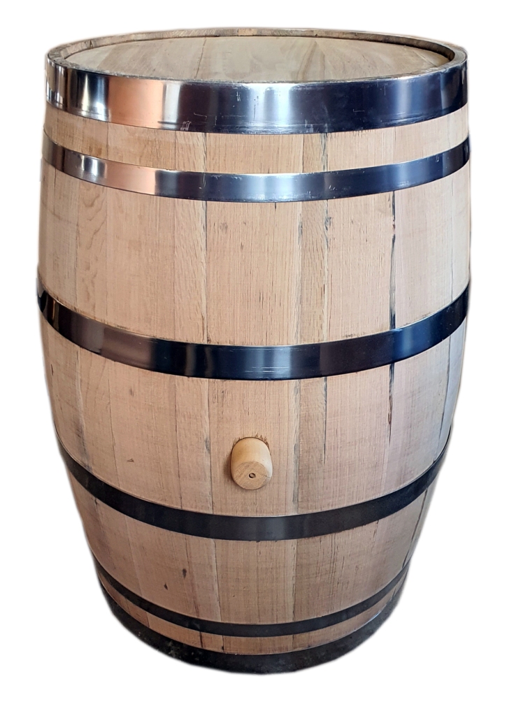 Foto 1 - Barril Tradicional - 200 Litros - Carvalho Americano Reformado Inox